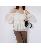 【プロポーション ボディドレッシング/PROPORTION BODY DRESSING】のシャーリングオフショルブラウス 人気、トレンドファッション・服の通販 founy(ファニー) ファッション Fashion レディースファッション Fashion for Women トップス・カットソー Cut & Sew Tops シャツ・ブラウス・オフィスカジュアル Elegant Blouses & Button-Ups シアー Sheer, See-Through シャーリング Shirring, Ruched ラップ Wrap, Wrap Design リボン Ribbon, Bow thumbnail エクリュ1|ID: prp329100004638543 ipo3291000000033548001