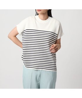 【ユナイテッドアローズ/UNITED ARROWS】 ハイネック フレンチスリーブニット -ウォッシャブル- A DAY IN THE LIFE人気、トレンドファッション・服の通販 founy(ファニー) ファッション Fashion レディースファッション Fashion for Women トップス・カットソー Cut & Sew Tops ニット Knit Tops & Sweaters ウォッシャブル Machine Washable カットソー Cut and Sewn Top サマー Summer, Summer Style サンダル Sandals, Summer Shoes シンプル Simple, Minimal スリーブ Sleeve, Long Sleeve / Short Sleeve ハイネック High Neck, Mock Neck フレア Flare, Flared フレンチ French, French Style ベーシック Basic, Essential リラックス Relax, Relaxed Fit ワイド Wide, Wide Fit 夏 Summer |ID:prp329100004638544