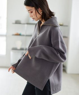 【バンヤードストーム/BARNYARDSTORM】のハーフZIPニット 人気、トレンドファッション・服の通販 founy(ファニー) ファッション Fashion レディースファッション Fashion for Women トップス・カットソー Cut & Sew Tops ニット Knit Tops & Sweaters おすすめ Recommended / Our Picks インナー Innerwear ショート Short, Short Length ストレッチ Stretch, Stretchy Fabric スポーティ Sporty, Casual Athletic スリット Slit, Slit Detail タイトスカート Pencil Skirt, Tight Skirt タートルネック Turtleneck, High Neck ハーフ Half, Half-Length レギンス Leggings, Stretch Pants ロング Long, Long-Length 人気 Popular, Best Seller |ID:prp329100004638575
