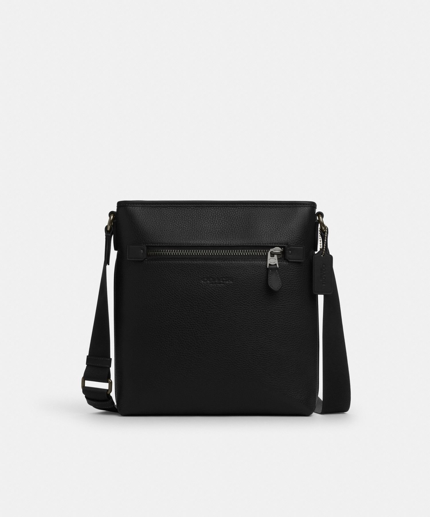【コーチ/COACH / MEN】の【公式】スリム メッセンジャー インテリア・キッズ・メンズ・レディースファッション・服の通販 founy(ファニー) 　ファッション　Fashion　メンズファッション　Fashion for Men　スリム　Slim, Slim Fit　ポケット　Pocket, Pocket Detail　ラップ　Wrap, Wrap Design　財布　Wallet, Purse　BLACK|ID: prp329100004638738 ipo3291000000033508923