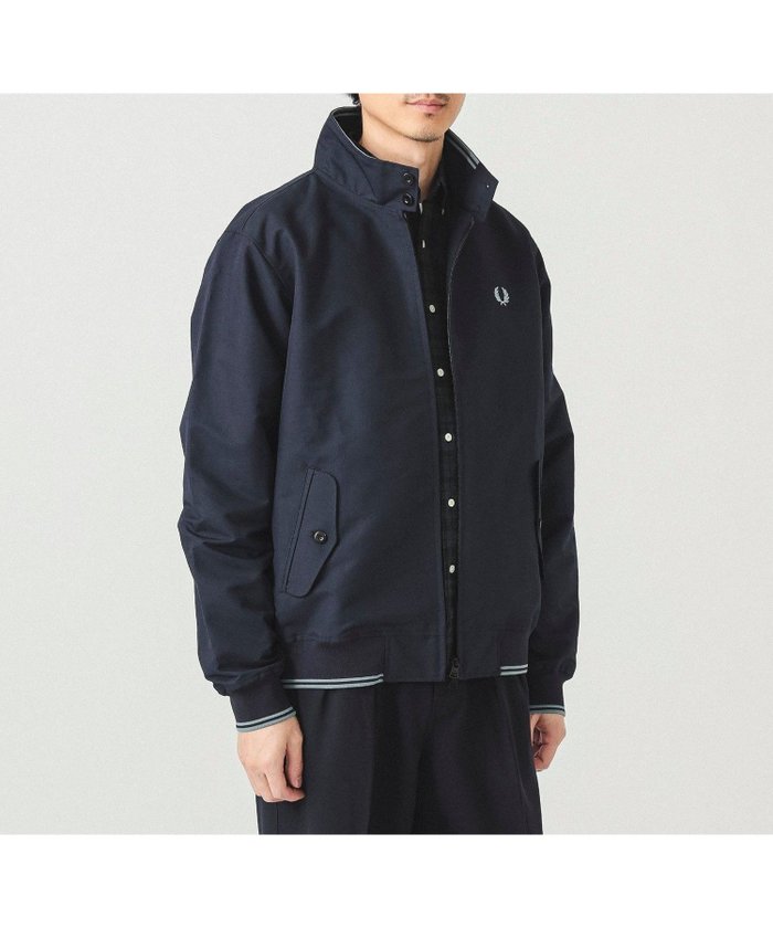 【ビームス/BEAMS / MEN】の【別注】FRED PERRY / ハリントン ジャケット 25FW 秋アウター ライトアウター インテリア・キッズ・メンズ・レディースファッション・服の通販 founy(ファニー) https://founy.com/ ファッション Fashion メンズファッション Fashion for Men アウター Men's Coats Outerwear 秋 Autumn クラシック Classic, Timeless Style ジャケット Jacket, Outerwear フィット Fit, Slim Fit ベスト Vest, Waistcoat 別注 Limited Edition, Custom Order モダン Modern, Contemporary レギュラー Regular, Standard Fit ロンドン London Style, British Inspired エレガント 上品 Elegant |ID: prp329100004638743 ipo3291000000034066228