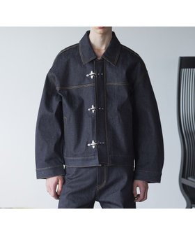 【ハレ/HARE / MEN】のファイヤーマンバックルデニムブルゾン 人気、トレンドファッション・服の通販 founy(ファニー) ファッション Fashion メンズファッション Fashion for Men インナー Innerwear コンパクト Compact, Small Size セットアップ Set-Up, Coordinated Outfit デニム Denim, Jeans Material フロント Front, Front Design ブルゾン Blouson, Bomber Jacket 冬 Winter / This Winter |ID:prp329100004638768