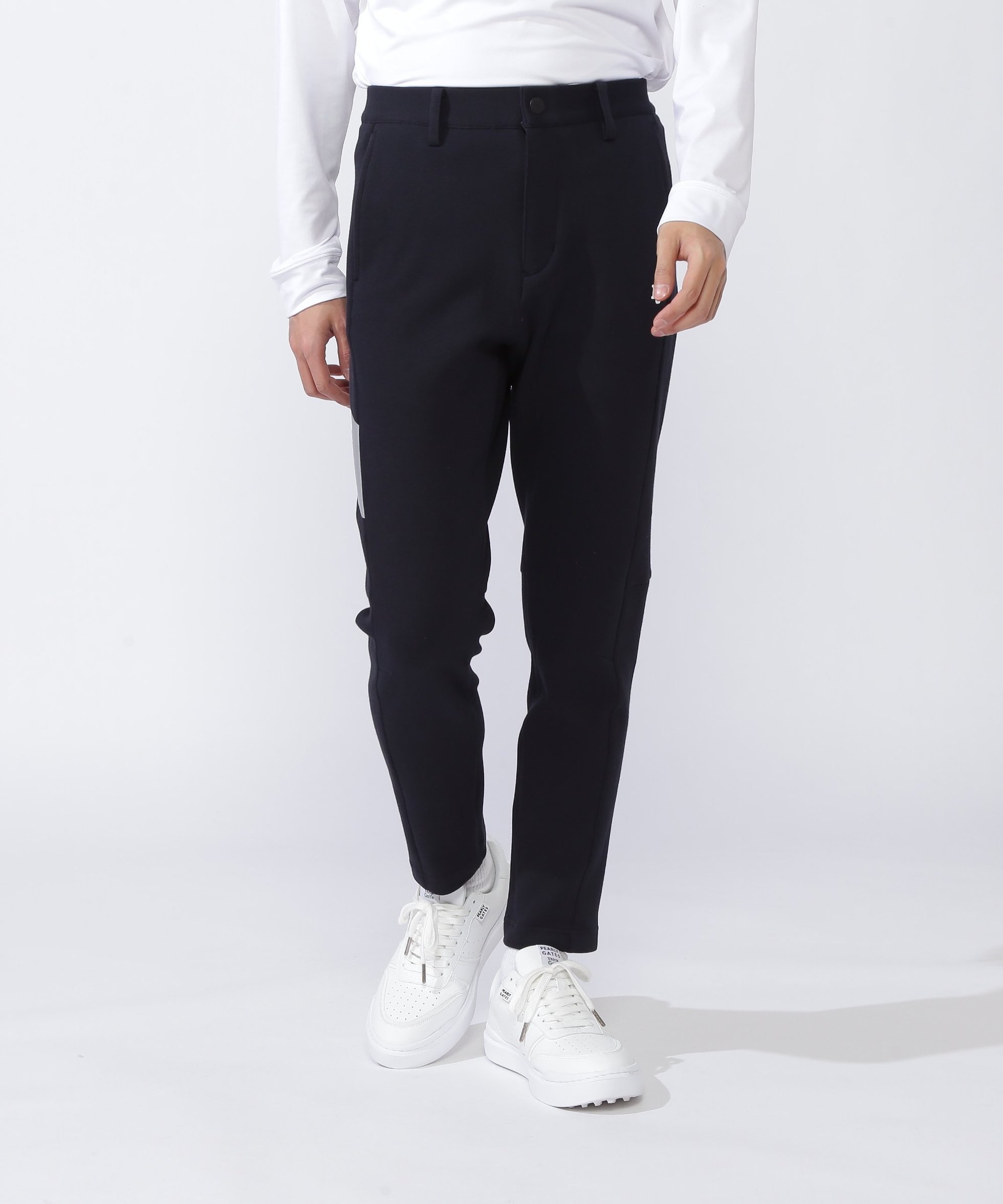 【パーリーゲイツ/PEARLY GATES / MEN】のカノコストレッチダンボールパンツ インテリア・キッズ・メンズ・レディースファッション・服の通販 founy(ファニー) 　ファッション　Fashion　メンズファッション　Fashion for Men　ボトムス　Bottoms　アウトドア　Outdoor Clothing　ゴルフ　Golf　ポケット　Pocket, Pocket Detail　ダークネイビー|ID: prp329100004638785 ipo3291000000033574034