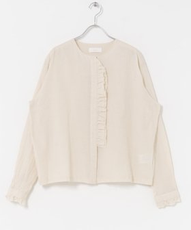 【かぐれ/kagure / URBAN RESEARCH】のワッシャーフリルブラウス 人気、トレンドファッション・服の通販 founy(ファニー) ファッション Fashion レディースファッション Fashion for Women トップス・カットソー Cut & Sew Tops シャツ・ブラウス・オフィスカジュアル Elegant Blouses & Button-Ups 2025年 2025 2025-2026秋冬・A/W Autumn/Winter 2025–26 AW25–26 冬 Winter / This Winter おすすめ Recommended / Our Picks インナー Innerwear サロペット Overalls, Salopette ジャケット Jacket, Outerwear バランス Balance, Style Balance フリル Frill, Ruffle 夏 Summer 秋 Autumn A/W・秋冬 Autumn/Winter 羽織 Haori, Light Jacket |ID:prp329100004638819