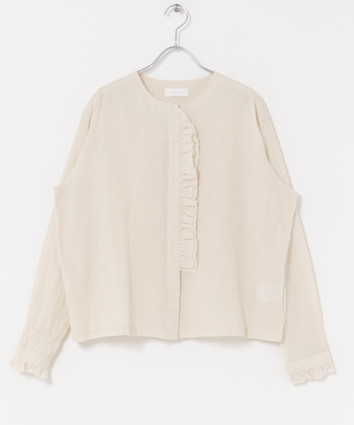 【かぐれ/kagure / URBAN RESEARCH】のワッシャーフリルブラウス インテリア・キッズ・メンズ・レディースファッション・服の通販 founy(ファニー) 　ファッション　Fashion　レディースファッション　Fashion for Women　トップス・カットソー　Cut & Sew Tops　シャツ・ブラウス・オフィスカジュアル　Elegant Blouses & Button-Ups　2025年　2025　2025-2026秋冬・A/W　Autumn/Winter 2025–26 AW25–26　冬　Winter / This Winter　おすすめ　Recommended / Our Picks　インナー　Innerwear　サロペット　Overalls, Salopette　ジャケット　Jacket, Outerwear　バランス　Balance, Style Balance　フリル　Frill, Ruffle　夏　Summer　秋　Autumn　A/W・秋冬　Autumn/Winter　羽織　Haori, Light Jacket　NATURAL|ID: prp329100004638819 ipo3291000000033534605