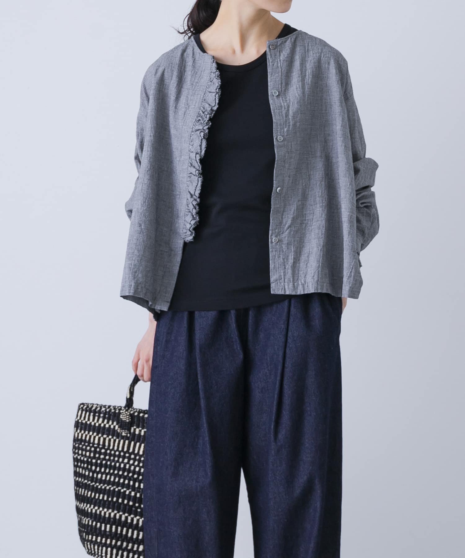【かぐれ/kagure / URBAN RESEARCH】のワッシャーフリルブラウス インテリア・キッズ・メンズ・レディースファッション・服の通販 founy(ファニー) 　ファッション　Fashion　レディースファッション　Fashion for Women　トップス・カットソー　Cut & Sew Tops　シャツ・ブラウス・オフィスカジュアル　Elegant Blouses & Button-Ups　2025年　2025　2025-2026秋冬・A/W　Autumn/Winter 2025–26 AW25–26　冬　Winter / This Winter　おすすめ　Recommended / Our Picks　インナー　Innerwear　サロペット　Overalls, Salopette　ジャケット　Jacket, Outerwear　バランス　Balance, Style Balance　フリル　Frill, Ruffle　夏　Summer　秋　Autumn　A/W・秋冬　Autumn/Winter　羽織　Haori, Light Jacket　CHECK|ID: prp329100004638819 ipo3291000000033534610
