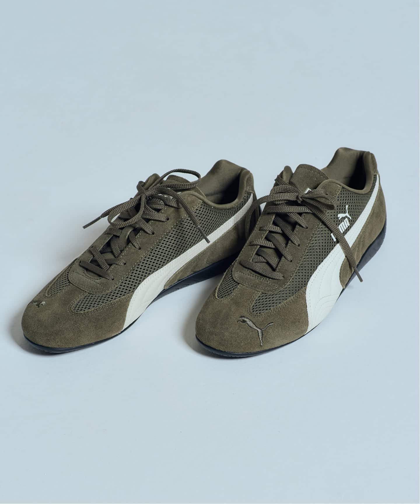 【ジャーナルスタンダード レリューム/JOURNAL STANDARD relume / MEN】のPUMA / プーマ スピードキャット メッシュ relume限定カラー インテリア・キッズ・メンズ・レディースファッション・服の通販 founy(ファニー) 　ファッション　Fashion　メンズファッション　Fashion for Men　クラシック　Classic, Timeless Style　シューズ　Shoes, Footwear　トレンド　Trend, Trending Now　メッシュ　Mesh, Net Fabric　別注　Limited Edition, Custom Order　定番　Standard, Basic Item　軽量　Lightweight, Ultra Light　カーキ|ID: prp329100004638890 ipo3291000000033494973