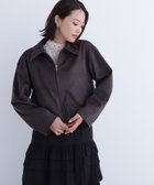 【ナチュラル ビューティー ベーシック/NATURAL BEAUTY BASIC】のステンカラーフェイクスエードブルゾン 人気、トレンドファッション・服の通販 founy(ファニー) ファッション Fashion レディースファッション Fashion for Women アウター Coat / Outerwear Collection ブルゾンジャケット・スポーティアウター Blouson Jackets なめらか Smooth, Silky Texture コンパクト Compact, Small Size トレンド Trend, Trending Now ブルゾン Blouson, Bomber Jacket ポケット Pocket, Pocket Detail thumbnail チャコール1|ID: prp329100004638934 ipo3291000000033437009