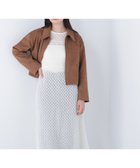 【ナチュラル ビューティー ベーシック/NATURAL BEAUTY BASIC】のステンカラーフェイクスエードブルゾン 人気、トレンドファッション・服の通販 founy(ファニー) ファッション Fashion レディースファッション Fashion for Women アウター Coat / Outerwear Collection ブルゾンジャケット・スポーティアウター Blouson Jackets なめらか Smooth, Silky Texture コンパクト Compact, Small Size トレンド Trend, Trending Now ブルゾン Blouson, Bomber Jacket ポケット Pocket, Pocket Detail thumbnail ブラウン|ID: prp329100004638934 ipo3291000000033437010