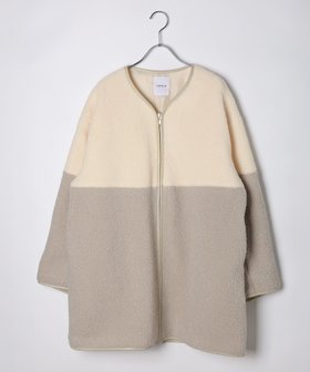 【レプシィム ローリーズファーム/LEPSIM LOWRYS FARM】の切り替えライトボアコート 人気、トレンドファッション・服の通販 founy(ファニー) ファッション Fashion レディースファッション Fashion for Women アウター Coat / Outerwear Collection コート・ロングコート・ピーコート Long Coats, Peacoats & More ドッキング Docking, Mixed Material バランス Balance, Style Balance フレア Flare, Flared ワイド Wide, Wide Fit 定番 Standard, Basic Item |ID:prp329100004638947
