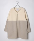 【レプシィム ローリーズファーム/LEPSIM LOWRYS FARM】の切り替えライトボアコート 人気、トレンドファッション・服の通販 founy(ファニー) ファッション Fashion レディースファッション Fashion for Women アウター Coat / Outerwear Collection コート・ロングコート・ピーコート Long Coats, Peacoats & More ドッキング Docking, Mixed Material バランス Balance, Style Balance フレア Flare, Flared ワイド Wide, Wide Fit 定番 Standard, Basic Item thumbnail アイボリー08|ID: prp329100004638947 ipo3291000000033670097