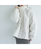 【レプシィム ローリーズファーム/LEPSIM LOWRYS FARM】の【撥水加工付き】エアサーマル2WAYショートコート グレージュ12|ID: prp329100004638955 ipo3291000000035096757