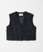 【ユナイテッドアローズ/UNITED ARROWS】のリボン カットジャガード ベスト -ウォッシャブル- 人気、トレンドファッション・服の通販 founy(ファニー) ファッション Fashion レディースファッション Fashion for Women アウター Coat / Outerwear Collection トップス・カットソー Cut & Sew Tops ベスト&ジレ / 重ね着スタイル Vests & Gilets おすすめ Recommended / Our Picks ウォッシャブル Machine Washable カットジャガード Cut Jacquard ショート Short, Short Length シンプル Simple, Minimal セットアップ Set-Up, Coordinated Outfit タフタ Taffeta, Structured Fabric パイピング Piping, Trim Design ベスト Vest, Waistcoat リボン Ribbon, Bow 無地 Plain, Solid Color thumbnail NAVY|ID: prp329100004638987 ipo3291000000033437632