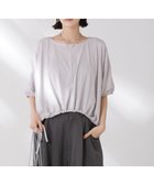 【ナノ ユニバース/nano universe】の吸水速乾抗菌防臭クロップドドロストトップス 人気、トレンドファッション・服の通販 founy(ファニー) ファッション Fashion レディースファッション Fashion for Women トップス・カットソー Cut & Sew Tops カットソー Cut and Sewn Top ギャザー Gathered, Ruffled クロップド Cropped, Short Length 吸水 Absorbent, Quick-Dry 抗菌 Antibacterial, Bacteria-Resistant シンプル Simple, Minimal デニム Denim, Jeans Material トレンド Trend, Trending Now ボトム Bottoms, Lower Wear 夏 Summer エレガント 上品 Elegant 2025年 2025 2025春夏・S/S Spring/Summer 2025 SS25 thumbnail L.グレー1|ID: prp329100004639001 ipo3291000000033437859