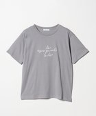 【ユナイテッドアローズ/UNITED ARROWS】のブラッシュ エンブロイダリー Tシャツ A DAY IN THE LIFE 人気、トレンドファッション・服の通販 founy(ファニー) ファッション Fashion レディースファッション Fashion for Women トップス・カットソー Cut & Sew Tops シャツ・ブラウス・オフィスカジュアル Elegant Blouses & Button-Ups ロングTシャツ・Tシャツ Longline T-Shirts & Tees エンブロイダリー Embroidery Design シンプル Simple, Minimal スラックス Slacks, Dress Pants デニム Denim, Jeans Material プリーツ Pleats, Pleated thumbnail LT.GRAY|ID: prp329100004639084 ipo3291000000033438506