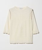 【ユナイテッドアローズ/UNITED ARROWS】のシャイニーリブ カラーメロー カットソー A DAY IN THE LIFE 人気、トレンドファッション・服の通販 founy(ファニー) ファッション Fashion レディースファッション Fashion for Women トップス・カットソー Cut & Sew Tops カットソー・ベーシックTシャツ Cut-and-Sewn Tops / Stretch Tees & Basics インナー Innerwear カットソー Cut and Sewn Top コンパクト Compact, Small Size トレンド Trend, Trending Now フレア Flare, Flared ロング Long, Long-Length ワイド Wide, Wide Fit エレガント 上品 Elegant thumbnail OFF WHITE|ID: prp329100004639085 ipo3291000000033438509