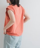 【アーバンリサーチ ドアーズ/URBAN RESEARCH DOORS】のT/Cプレーティング天竺フリルTシャツ 人気、トレンドファッション・服の通販 founy(ファニー) ファッション Fashion レディースファッション Fashion for Women トップス・カットソー Cut & Sew Tops シャツ・ブラウス・オフィスカジュアル Elegant Blouses & Button-Ups ロングTシャツ・Tシャツ Longline T-Shirts & Tees 2025年 2025 2025春夏・S/S Spring/Summer 2025 SS25 カットソー Cut and Sewn Top コンパクト Compact, Small Size スリーブ Sleeve, Long Sleeve / Short Sleeve ドレープ Drape, Draping Fabric フリル Frill, Ruffle フレンチ French, French Style ボックス Boxy, Box Shape ボトム Bottoms, Lower Wear 吸水 Absorbent, Quick-Dry 夏 Summer S/S・春夏 SS, Spring/Summer, Warm Season thumbnail アプリコット|ID: prp329100004639091 ipo3291000000033438592
