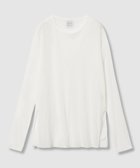 【ハウス オブ ロータス/HOUSE OF LOTUS】の【GGG】Fresca Zero Jersey Crew Neck Long Sleeve T 人気、トレンドファッション・服の通販 founy(ファニー) ファッション Fashion レディースファッション Fashion for Women トップス・カットソー Cut & Sew Tops シアー Sheer, See-Through ストレッチ Stretch, Stretchy Fabric スリット Slit, Slit Detail 定番 Standard, Basic Item A/W・秋冬 Autumn/Winter 冬 Winter / This Winter thumbnail ホワイト|ID: prp329100004639100 ipo3291000000033438687