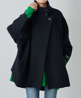 【ビアズリー/BEARDSLEY】のドルマンリバーコート 人気、トレンドファッション・服の通販 founy(ファニー) ファッション Fashion レディースファッション Fashion for Women アウター Coat / Outerwear Collection コート・ロングコート・ピーコート Long Coats, Peacoats & More スタンド Stand Collar, Upright Stand フロント Front, Front Design エレガント 上品 Elegant |ID:prp329100004639320