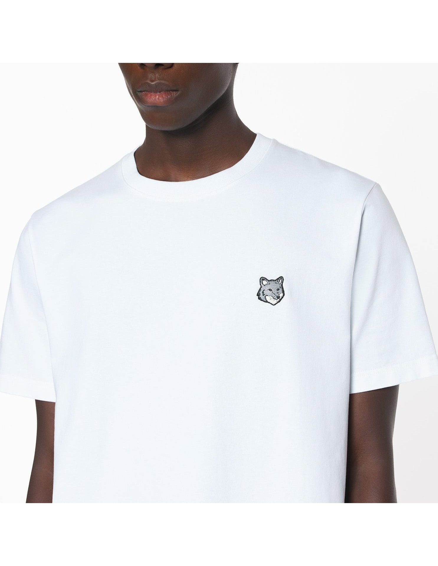 【メゾン キツネ/MAISON KITSUNE / MEN】のFOX HEAD COMFORT TEE-SHIRT インテリア・キッズ・メンズ・レディースファッション・服の通販 founy(ファニー) 　ファッション　Fashion　メンズファッション　Fashion for Men　冬　Winter / This Winter　パッチ　Patch, Appliqué　半袖　Short Sleeve, Half Sleeve　A/W・秋冬　Autumn/Winter　WHITE|ID: prp329100004639339 ipo3291000000033442068