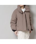 【ナノ ユニバース/nano universe】の「西川ダウン」ソロテックスショートダウン モカ3|ID:prp329100004639348