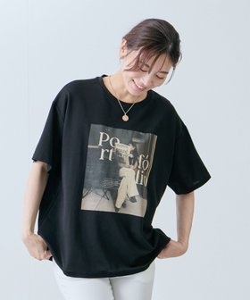 【ジャイロ/JAYRO】のフォトプリントTシャツ 人気、トレンドファッション・服の通販 founy(ファニー) ファッション Fashion レディースファッション Fashion for Women トップス・カットソー Cut & Sew Tops シャツ・ブラウス・オフィスカジュアル Elegant Blouses & Button-Ups ロングTシャツ・Tシャツ Longline T-Shirts & Tees シンプル Simple, Minimal ジャケット Jacket, Outerwear デニム Denim, Jeans Material トレンド Trend, Trending Now プリント Print, Printed Pattern ポケット Pocket, Pocket Detail リラックス Relax, Relaxed Fit ワイド Wide, Wide Fit 夏 Summer 春 Spring S/S・春夏 SS, Spring/Summer, Warm Season |ID:prp329100004639362