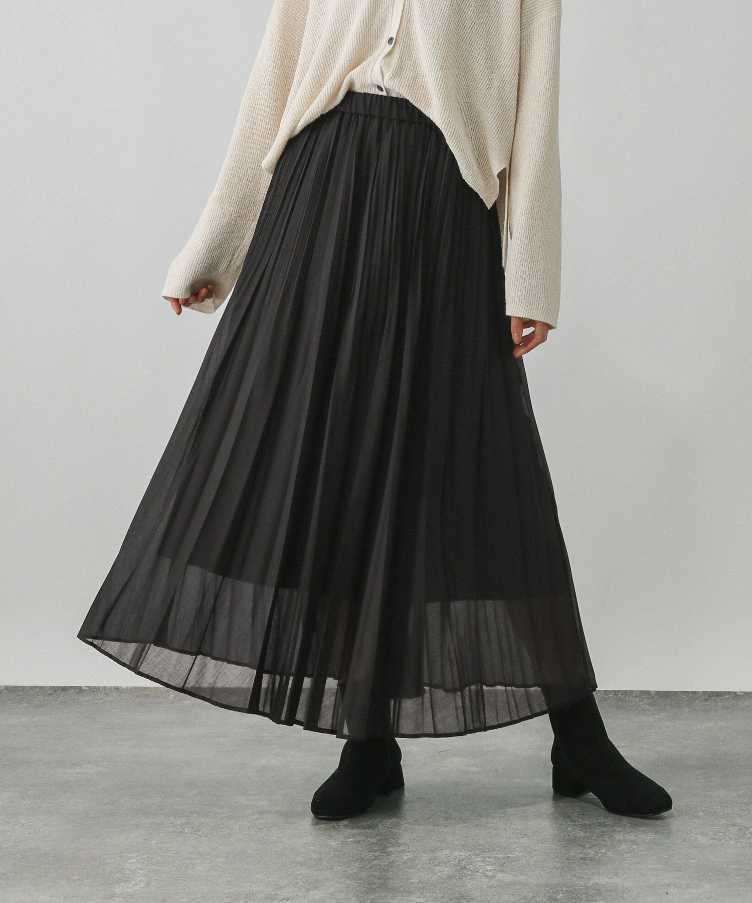 【グローバルワーク/GLOBAL WORK】のイージーケアプリーツスカート/575220 インテリア・キッズ・メンズ・レディースファッション・服の通販 founy(ファニー) 　ファッション　Fashion　レディースファッション　Fashion for Women　スカート　Skirts　プリーツスカート / 上品フェミニンスタイル　Pleated Skirts　スウェット / スエット　Sweatshirt, Sweatwear　スニーカー　Sneakers, Trainers　チェック　Check, Plaid, Tartan　パターン　Pattern, Design Print　プリーツ　Pleats, Pleated　夏　Summer　秋　Autumn　ブラック09|ID: prp329100004639401 ipo3291000000034632360