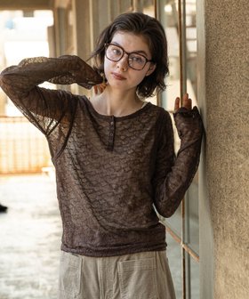【ニコアンド/niko and】のフェイクレイヤーレースプルオーバー 人気、トレンドファッション・服の通販 founy(ファニー) ファッション Fashion レディースファッション Fashion for Women トップス・カットソー Cut & Sew Tops カジュアルプルオーバー・ニットトップス Pullovers & Knit Tops / Casual Pullovers おすすめ Recommended / Our Picks シンプル Simple, Minimal ストレッチ Stretch, Stretchy Fabric フィット Fit, Slim Fit レース Lace, Lace Fabric エレガント 上品 Elegant |ID:prp329100004639434