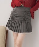 【レトロガール/RETRO GIRL】のシャーリングプリーツミニSK 人気、トレンドファッション・服の通販 founy(ファニー) ファッション Fashion レディースファッション Fashion for Women スカート Skirts おすすめ Recommended / Our Picks ガーリー Girly, Feminine Style シャーリング Shirring, Ruched フロント Front, Front Design プリーツ Pleats, Pleated ミニスカート Mini Skirt, Short Skirt レース Lace, Lace Fabric 冬 Winter / This Winter 秋 Autumn thumbnail ライトグレー|ID: prp329100004639442 ipo3291000000033443281