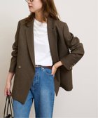 【ジャーナルスタンダード レリューム/JOURNAL STANDARD relume】の《追加 》シャークツイードテーラードジャケット 人気、トレンドファッション・服の通販 founy(ファニー) ファッション Fashion レディースファッション Fashion for Women アウター Coat / Outerwear Collection レディースジャケット・軽アウター Jackets テーラードジャケット / 通勤・きれいめスタイル Tailored Jackets & Blazers 2025年 2025 2025-2026秋冬・A/W Autumn/Winter 2025–26 AW25–26 thumbnail ブラウン|ID: prp329100004639454 ipo3291000000033553457