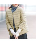 【デミルクス ビームス/Demi-Luxe BEAMS】の【別注】TATRAS / ACACIA ノーカラー ライトダウンジャケット 25AW タトラス 冬アウター 上品 きれいめ インナーダウン BEIGE|ID:prp329100004639469
