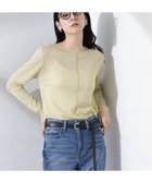【ナノ ユニバース/nano universe】のラメシアーカットトップス 人気、トレンドファッション・服の通販 founy(ファニー) ファッション Fashion レディースファッション Fashion for Women トップス・カットソー Cut & Sew Tops アクセサリー Fashion Accessories イエロー Yellow インナー Innerwear 春 Spring カットソー Cut and Sewn Top クール Cool, Chic 今季 This Season, Current Season シアー Sheer, See-Through ジャケット Jacket, Outerwear デコルテ Décolleté, Neckline トレンド Trend, Trending Now 長袖 Long Sleeve, Full Sleeve ボトム Bottoms, Lower Wear エレガント 上品 Elegant 2025年 2025 2025春夏・S/S Spring/Summer 2025 SS25 thumbnail イエロー|ID: prp329100004639471 ipo3291000000033443398
