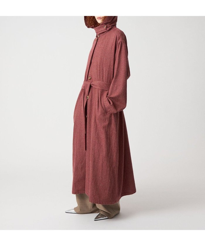 【ビューティ&ユース ユナイテッドアローズ/BEAUTY&YOUTH / UNITED ARROWS】の6(ROKU) ギンガム ロング コート インテリア・キッズ・メンズ・レディースファッション・服の通販 founy(ファニー) https://founy.com/ ファッション Fashion レディースファッション Fashion for Women アウター Coat / Outerwear Collection コート・ロングコート・ピーコート Long Coats, Peacoats & More ガウン Gown, Robe ギンガム Gingham, Gingham Fabric チェック Check, Plaid, Tartan マニッシュ Mannish, Boyish ロング Long, Long-Length |ID: prp329100004639475 ipo3291000000033443457