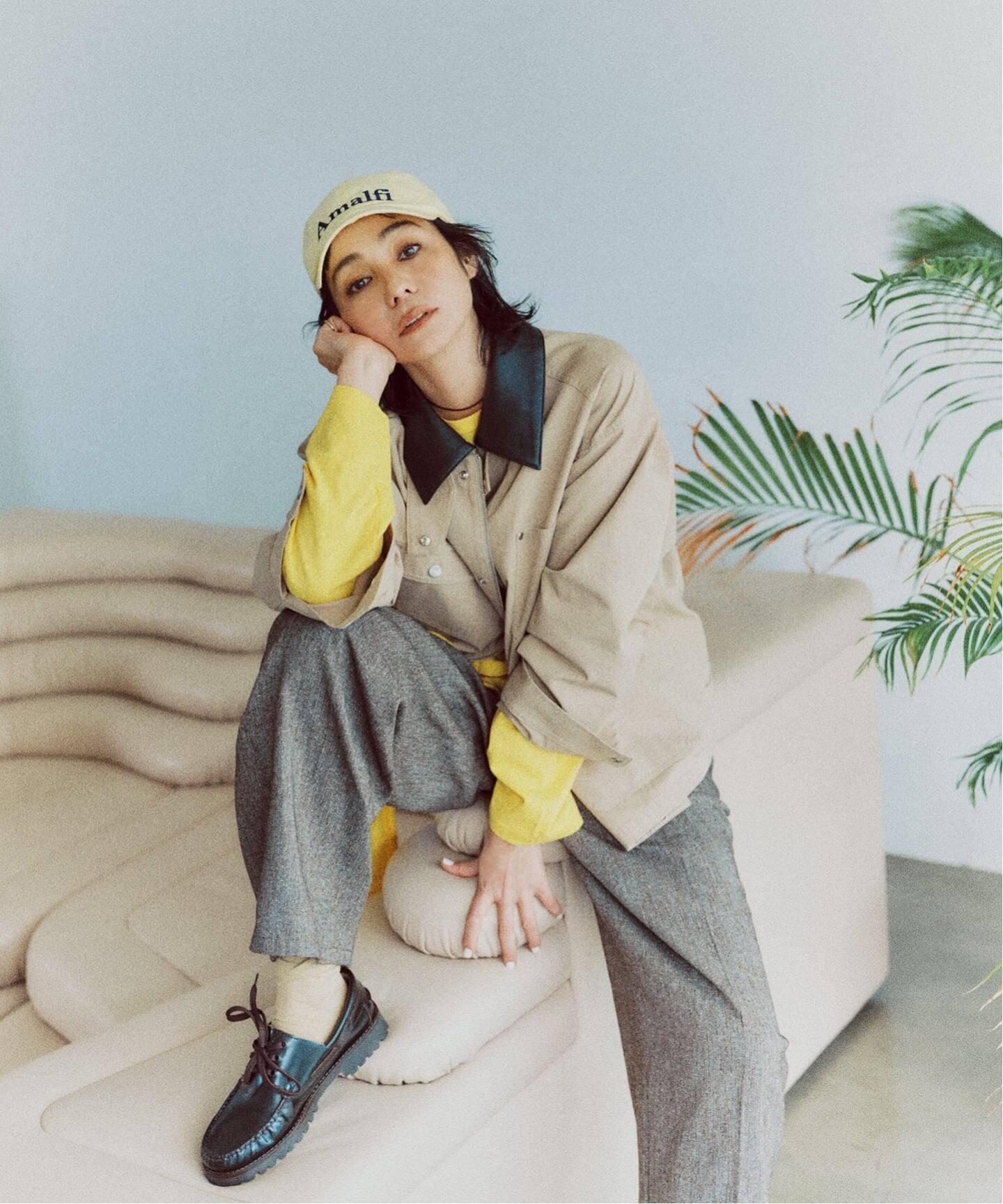 【ジャーナルスタンダード レリューム/JOURNAL STANDARD relume】の25AW新作 【RENA x relume】カバーオールブルゾン インテリア・キッズ・メンズ・レディースファッション・服の通販 founy(ファニー) 　ファッションモデル・俳優・女優　Models　女性　Women　竹下玲奈　Takeshita Rena　ファッション　Fashion　レディースファッション　Fashion for Women　アウター　Coat / Outerwear Collection　ブルゾンジャケット・スポーティアウター　Blouson Jackets　ヴィンテージ　Vintage Style　鹿児島　Kagoshima, Kagoshima Made　スカーフ　Scarf, Neckwear　スタンド　Stand Collar, Upright Stand　スリーブ　Sleeve, Long Sleeve / Short Sleeve　雑誌　Magazine, Fashion Magazine　フェイクレザー　Faux Leather, PU Leather　ブルゾン　Blouson, Bomber Jacket　ロング　Long, Long-Length　2025年　2025　2025-2026秋冬・A/W　Autumn/Winter 2025–26 AW25–26　ベージュ|ID: prp329100004639481 ipo3291000000033443503
