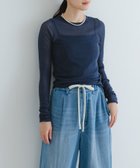 【アーバンリサーチ/URBAN RESEARCH】の『MADE IN JAPAN』シアーテレコカットソー NAVY|ID: prp329100004639510 ipo3291000000033794642