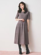【セルフォード/CELFORD】のスクエアネックディフォーメーションニットワンピース 人気、トレンドファッション・服の通販 founy(ファニー) ファッション Fashion レディースファッション Fashion for Women ワンピース Dresses ニットワンピース Knit Dresses インナー Innerwear スクエア Square, Square Shape デコルテ Décolleté, Neckline ネックレス Necklace, Pendant Necklace フィット Fit, Slim Fit フレア Flare, Flared 人気 Popular, Best Seller 定番 Standard, Basic Item thumbnail MOC[056]|ID: prp329100004639511 ipo3291000000033443684