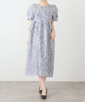 【ラ トータリテ/La TOTALITE】のジャカードドレス 人気、トレンドファッション・服の通販 founy(ファニー) ファッション Fashion レディースファッション Fashion for Women ワンピース Dresses フォーマル・パーティードレス・結婚式用ドレス Elegant & Casual Dresses ジャカード／ジャガード Jacquard, Woven Pattern ドレス Dress, One-Piece |ID:prp329100004639512
