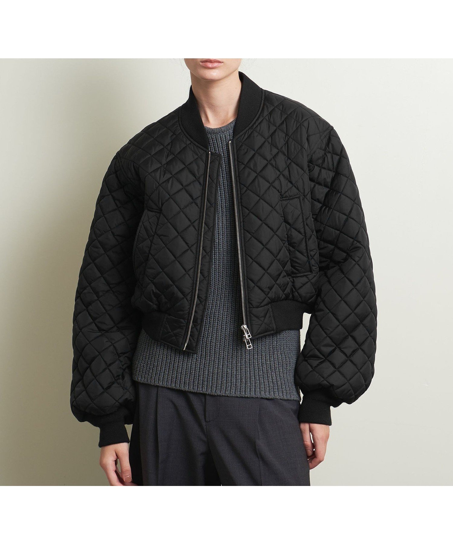 【ユナイテッドアローズ/UNITED ARROWS】のATTISESSION ナイロン キルト ショート ブルゾン インテリア・キッズ・メンズ・レディースファッション・服の通販 founy(ファニー) 　ファッション　Fashion　レディースファッション　Fashion for Women　アウター　Coat / Outerwear Collection　ブルゾンジャケット・スポーティアウター　Blouson Jackets　キルティング　Quilted, Quilting　キルト　Quilt, Quilted Fabric　クロップド　Cropped, Short Length　ショート　Short, Short Length　スリーブ　Sleeve, Long Sleeve / Short Sleeve　トレンド　Trend, Trending Now　バランス　Balance, Style Balance　ブルゾン　Blouson, Bomber Jacket　ボトム　Bottoms, Lower Wear　おすすめ　Recommended / Our Picks　BLACK|ID: prp329100004639609 ipo3291000000033444361