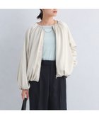 【ユナイテッドアローズ/UNITED ARROWS】のサテン ギャザー ノーカラー ブルゾン 人気、トレンドファッション・服の通販 founy(ファニー) ファッション Fashion レディースファッション Fashion for Women アウター Coat / Outerwear Collection ブルゾンジャケット・スポーティアウター Blouson Jackets ウェーブ Wavy Pattern ギャザー Gathered, Ruffled サテン Satin, Glossy Fabric ブルゾン Blouson, Bomber Jacket thumbnail OFF WHITE|ID: prp329100004639618 ipo3291000000033444450
