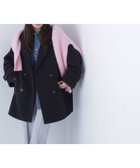 【ナチュラル ビューティー ベーシック/NATURAL BEAUTY BASIC】のダブルブレストフォルムミドルコート ネイビー|ID: prp329100004639674 ipo3291000000033444987