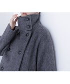 【ナチュラル ビューティー ベーシック/NATURAL BEAUTY BASIC】のスタンドネックシャギーミディコート チャコール1|ID: prp329100004639675 ipo3291000000033445002