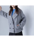 【ナチュラル ビューティー ベーシック/NATURAL BEAUTY BASIC】のウーリーフォルムハーフコート 人気、トレンドファッション・服の通販 founy(ファニー) ファッション Fashion レディースファッション Fashion for Women アウター Coat / Outerwear Collection コート・ロングコート・ピーコート Long Coats, Peacoats & More トレンド Trend, Trending Now ミドル Middle Length, Mid Height 今季 This Season, Current Season 防寒 Cold Protection, Winter-Ready thumbnail グレー|ID: prp329100004639676 ipo3291000000033445018