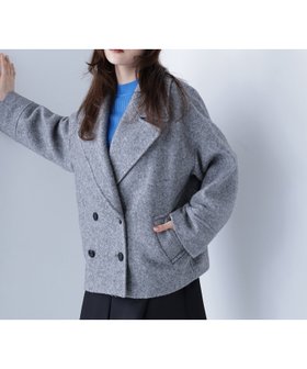 【ナチュラル ビューティー ベーシック/NATURAL BEAUTY BASIC】のウーリーフォルムハーフコート 人気、トレンドファッション・服の通販 founy(ファニー) ファッション Fashion レディースファッション Fashion for Women アウター Coat / Outerwear Collection コート・ロングコート・ピーコート Long Coats, Peacoats & More トレンド Trend, Trending Now ミドル Middle Length, Mid Height 今季 This Season, Current Season 防寒 Cold Protection, Winter-Ready |ID:prp329100004639676