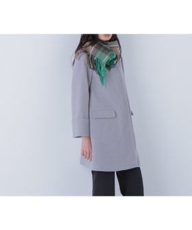 【ナチュラル ビューティー ベーシック/NATURAL BEAUTY BASIC】のノーカラーミドルコート 人気、トレンドファッション・服の通販 founy(ファニー) ファッション Fashion レディースファッション Fashion for Women アウター Coat / Outerwear Collection コート・ロングコート・ピーコート Long Coats, Peacoats & More シンプル Simple, Minimal ダブル Double, Double-Breasted フォルム Silhouette, Form フロント Front, Front Design マフラー Scarf, Muffler ワイド Wide, Wide Fit エレガント 上品 Elegant 人気 Popular, Best Seller |ID:prp329100004639677