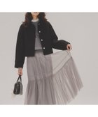 【ナチュラル ビューティー ベーシック/NATURAL BEAUTY BASIC】のステンカラーショートブルゾン 人気、トレンドファッション・服の通販 founy(ファニー) ファッション Fashion レディースファッション Fashion for Women アウター Coat / Outerwear Collection ブルゾンジャケット・スポーティアウター Blouson Jackets コンパクト Compact, Small Size トレンド Trend, Trending Now ミックス Mix, Mixed Style thumbnail ブラック|ID: prp329100004639682 ipo3291000000033445049