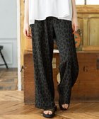 【ニコアンド/niko and】の【WEB限定 Sサイズあり】DRYクシュイージーパンツ【新色入荷】 モノトーンヒョウ柄18|ID: prp329100004639683 ipo3291000000033597374