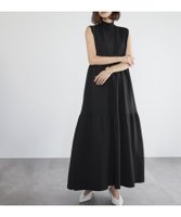 【ガール/GIRL】のハイネックニットティアードロングワンピース 人気、トレンドファッション・服の通販 founy(ファニー) ファッション Fashion レディースファッション Fashion for Women ワンピース Dresses ギャザー Gathered, Ruffled ジャケット Jacket, Outerwear ノースリーブ Sleeveless, No-Sleeve ハイネック High Neck, Mock Neck ベーシック Basic, Essential 夏 Summer |ID:prp329100004639688