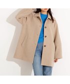 【エヌ ナチュラルビューティーベーシック/N.Natural Beauty basic】のステンカラーミディコート 人気、トレンドファッション・服の通販 founy(ファニー) ファッション Fashion レディースファッション Fashion for Women アウター Coat / Outerwear Collection コート・ロングコート・ピーコート Long Coats, Peacoats & More おすすめ Recommended / Our Picks スリーブ Sleeve, Long Sleeve / Short Sleeve フォルム Silhouette, Form ミドル Middle Length, Mid Height メランジ Melange, Mixed Yarn ロング Long, Long-Length thumbnail ベージュ|ID: prp329100004639691 ipo3291000000033562258