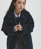 【エヌ ナチュラルビューティーベーシック/N.Natural Beauty basic】のステンカラーミディコート 人気、トレンドファッション・服の通販 founy(ファニー) ファッション Fashion レディースファッション Fashion for Women アウター Coat / Outerwear Collection コート・ロングコート・ピーコート Long Coats, Peacoats & More おすすめ Recommended / Our Picks スリーブ Sleeve, Long Sleeve / Short Sleeve フォルム Silhouette, Form ミドル Middle Length, Mid Height メランジ Melange, Mixed Yarn ロング Long, Long-Length thumbnail ネイビー|ID: prp329100004639691 ipo3291000000033562260