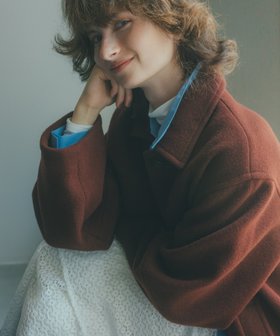 【エヌ ナチュラルビューティーベーシック/N.Natural Beauty basic】のステンカラーミディコート 人気、トレンドファッション・服の通販 founy(ファニー) ファッション Fashion レディースファッション Fashion for Women アウター Coat / Outerwear Collection コート・ロングコート・ピーコート Long Coats, Peacoats & More おすすめ Recommended / Our Picks スリーブ Sleeve, Long Sleeve / Short Sleeve フォルム Silhouette, Form ミドル Middle Length, Mid Height メランジ Melange, Mixed Yarn ロング Long, Long-Length |ID:prp329100004639691